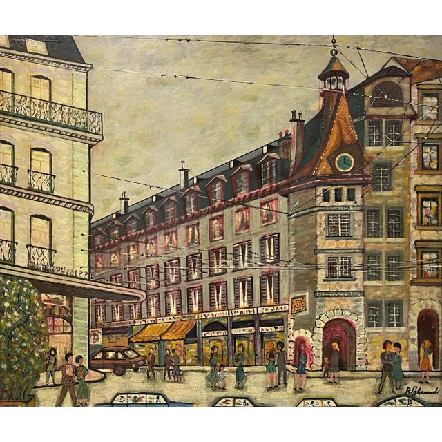 Roberto Gherardi is an Italian-Geneva painter born in 1933 in Ascensione in northern Italy, near Bergamo.The post-war...