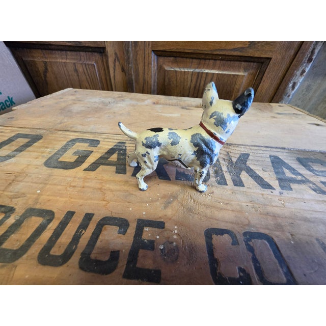 Absolutely adorable CAST IRON French French Bulldog made in the 1930s...Belong to a sweet lady from the east coast that...