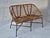Mid-Century Italian Bamboo and Iron 2-Seater Sofa, 1960s For Sale - Image 9 of 9