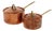 Limited Edition Saucepans in Copper by by Paul Revere, 1960s, Set of 2 For Sale