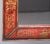 Red Georgian Chinoiserie Red Lacquer Wall Mirror – London 1741 For Sale - Image 8 of 10