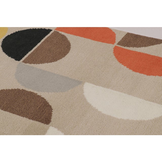 2010s Rug & Kilim’s Modern Art Deco-Inspired Rug in Colorful Geometric Patterns For Sale - Image 5 of 10