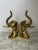 Brass Vintage Brass Elephant Bookends - a Pair For Sale - Image 8 of 10
