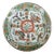 Antique Chinese Kangxi Famille Verte Flower Basket Porcelain Charger, 1700 For Sale