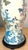 Glass Pair of English Decoupage Yellow-Ground Bird & Botanical Lamps, circa 1970s For Sale - Image 7 of 13