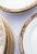 Limoges (LJV France) porcelain with white paste and a border featuring floral motifs in pink and green. They date from...