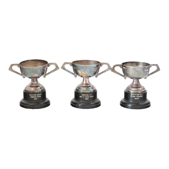 1960s Miniature Sailing Club Trophies, S/3 For Sale