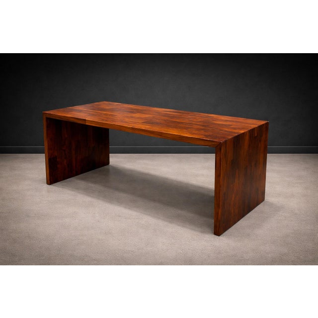 Mid-Century Modern Foldable Desk in Rosewood, Jorge Zalszupin, 1970s For Sale - Image 3 of 8