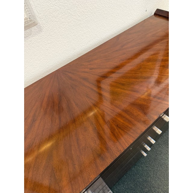Henredon Sideboard, Dark Walnut For Sale - Image 11 of 12