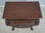 French French Style Leather Surface Fall Front Desk Chest For Sale - Image 3 of 12