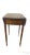 Vintage Maitland-Smith Drop Leaf Side Table With Painted Faux Marquetry, Brass Casters For Sale In Boston - Image 6 of 15