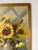 Vintage A. Vincenzi Sunflower Still Life Oil Painting, Framed/ Sold For Sale In Miami - Image 6 of 10