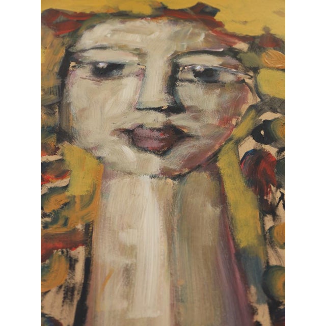 Harry Charles Tim, Harvest Boss, Longhead Series, 2020s, Acrylic Painting For Sale - Image 11 of 18