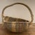 1980s Rustic Gathering Basket with Bentwood Handle For Sale - Image 12 of 13