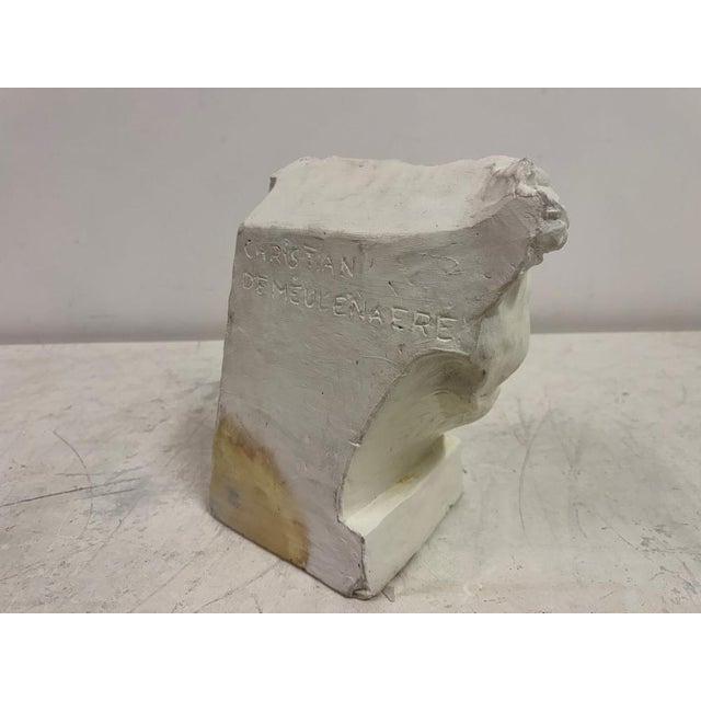 1970s Plaster Model of a Classical Male Head, 1970s For Sale - Image 5 of 8