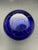 A pair of blue Murano glass vases and bowls, made by Cleto Munari in Murano between the late 1980s and 1990s....