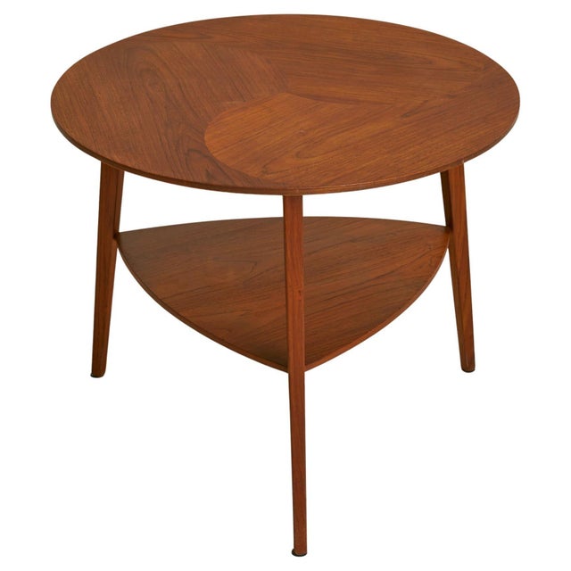 Danish Modern Teak Side Table Attributed to Georg Jensen, 1960s - 2 Available For Sale In Chicago - Image 6 of 18