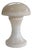 Mid-Century Alabaster Mushroom Table Lamp, Italy, 1960s For Sale