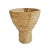 Mid 20th Century Vintage Old Wood India Mortar Cup For Sale - Image 5 of 5