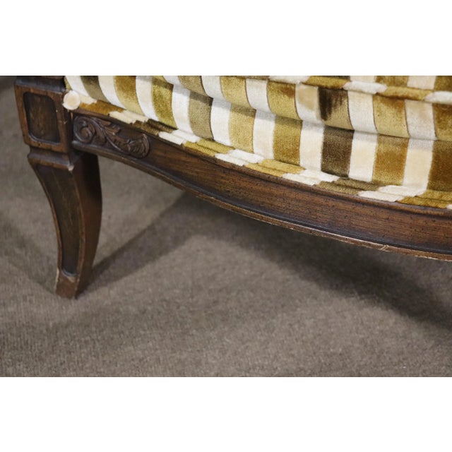 Green Mid 20th Century Pair of Mid-Century Throne Chairs - 2 Pieces For Sale - Image 8 of 12