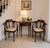 Antique Edwardian Mahogany Corner Chairs, 1920s, Set of 4 For Sale - Image 4 of 15