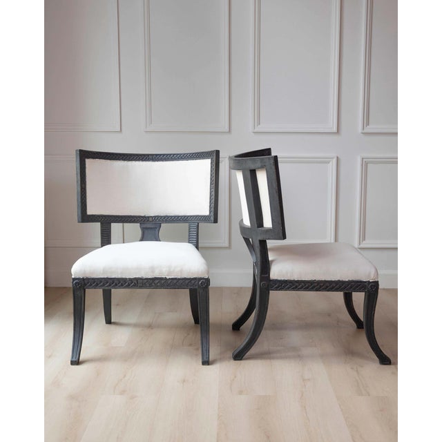 Pair of Swedish Empire Chairs, Early 19th Century For Sale - Image 9 of 9