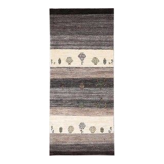 Pasargad DC Multi Color Fine Hand Knotted P Gabbeh Runner For Sale
