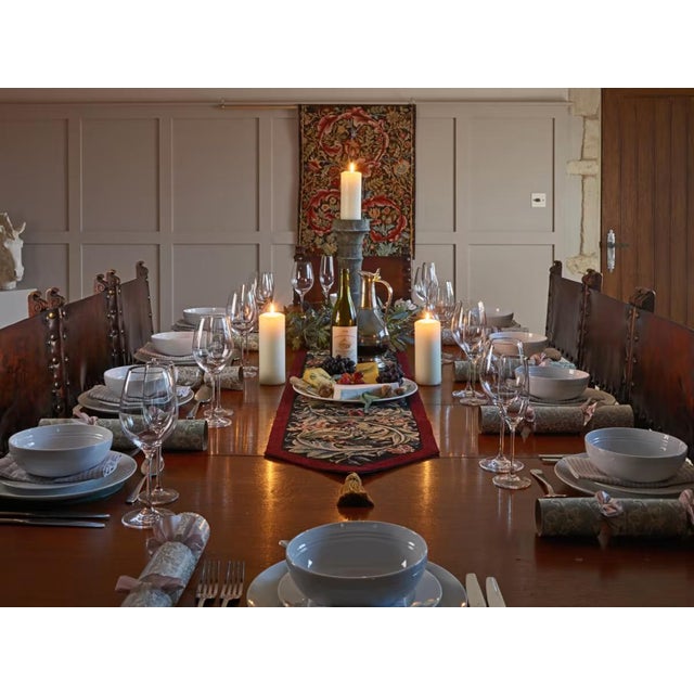 This tapestry is inspired from an original design produced by the firm of Morris & Co, founded by William Morris...