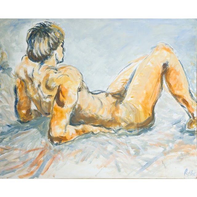 Male Figure Mo .West Bill Rose, c. 1972 Rose presents a reclining male nude with a directness that places the work...