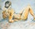 Male Figure Mo .West Bill Rose, c. 1972 Rose presents a reclining male nude with a directness that places the work...