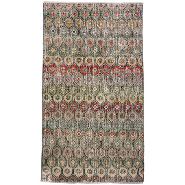 Vintage Turkish Sivas Rug - 02'09 X 04'09 For Sale - Image 10 of 10