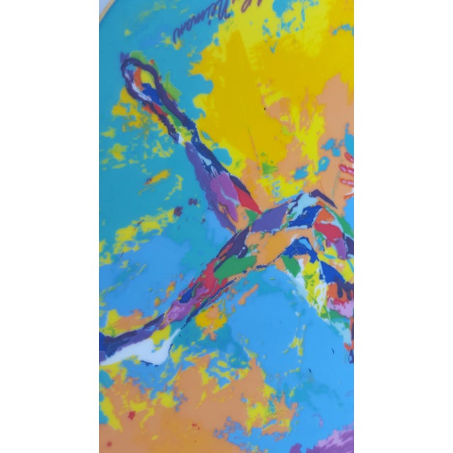 1974 Leroy Neiman - Harlequin - Colorful Decorative Ceramic Plate For Sale - Image 5 of 8