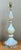 Vintage Murano Opalescent Glass and Lucite Table Lamp For Sale In West Palm - Image 6 of 12
