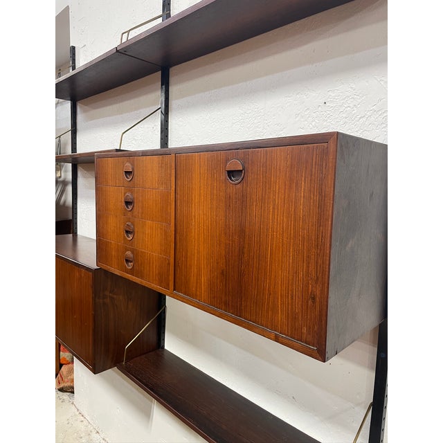 Danish Modern Wall Unit by HG Furniture. 1960s. 72w 12d 66h.