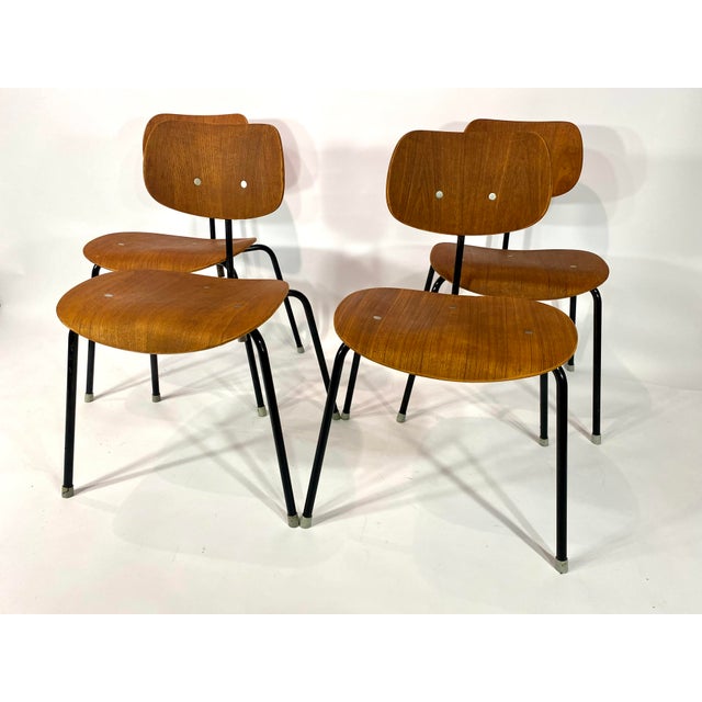 SE68 Chairs by Egon Eiermann for Wilde&Spieth, Set of 4 For Sale - Image 6 of 18