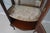 Paine Furniture Paines Vernis Martin Bow Front Mahogany Vitrine Display Cabinet For Sale - Image 4 of 18