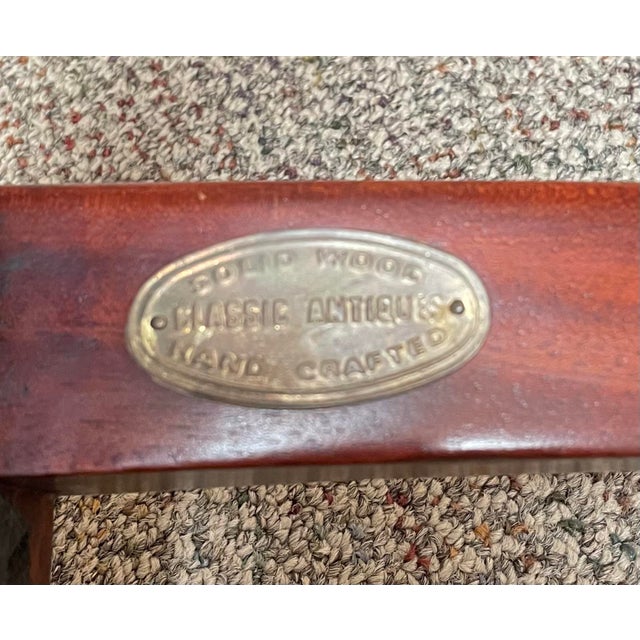 Late 20th Century Ballon Back Art Nouveau Transitional Chairs - Set of 4 For Sale In San Francisco - Image 6 of 7