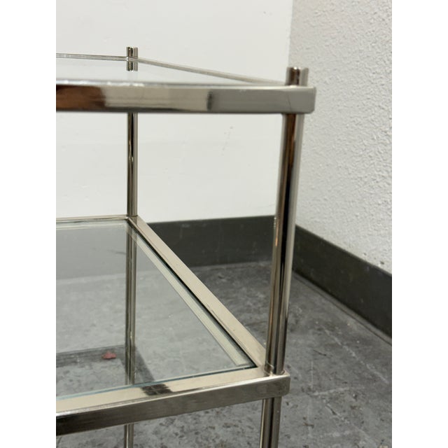 Metal West Elm Terrace Media Stand For Sale - Image 7 of 12