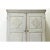 A painted Swedish Gustavian armoire from the late 1700’s. This solid pine cabinet has its original light gray-blue paint...