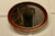 Wood Large Oval Gilt and Red Wall Mirror For Sale - Image 7 of 9