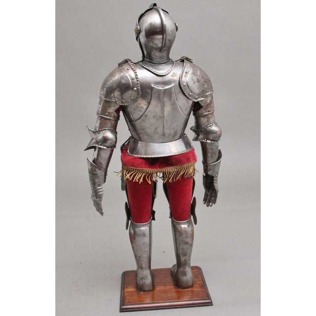 Early 20th Century Miniature Suit of Armour For Sale - Image 11 of 15