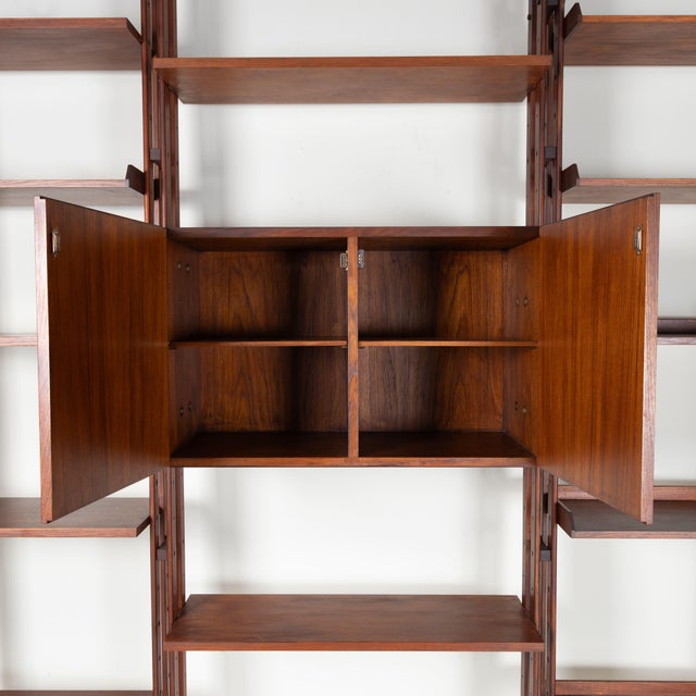 Lb7 Three-Bay Bookcase by Franco Albini for Poggi, 1950 For Sale - Image 11 of 16