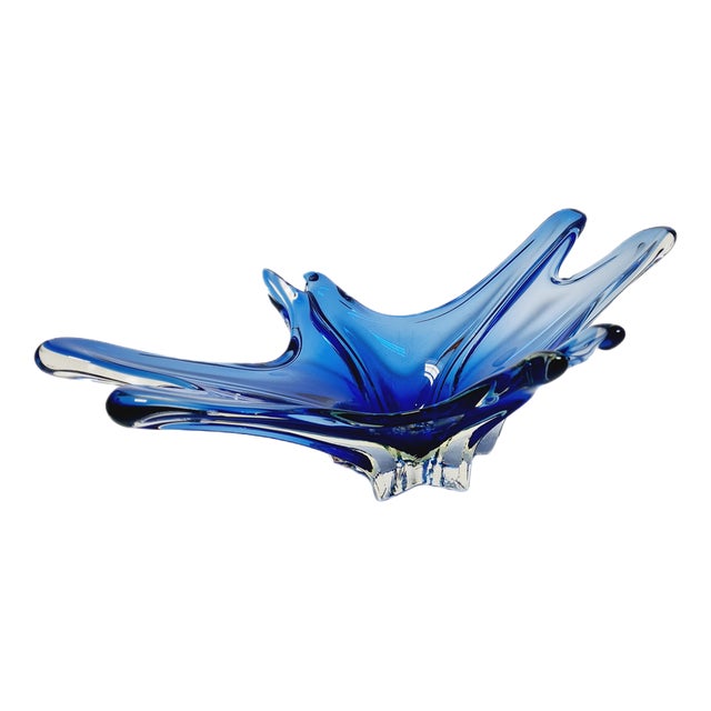 Postmodern Murano Glass Fruit Bowl, Italy, 1950s For Sale