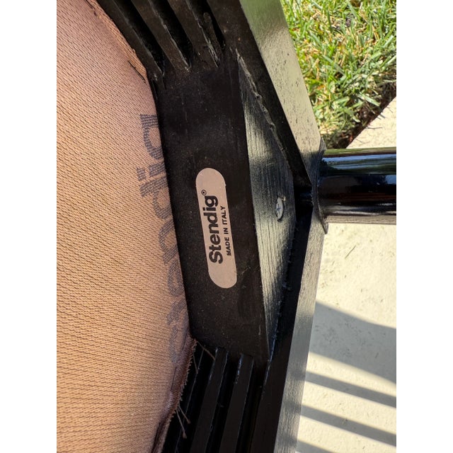 Stendig Vintage 1980s Ettore Sottsass ‘Mandarin’ Armchair for Knoll / Stendig For Sale - Image 4 of 7