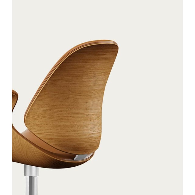 Not Yet Made - Made To Order Council Chair in Oak by Salto and Sigsgaard For Sale - Image 5 of 18