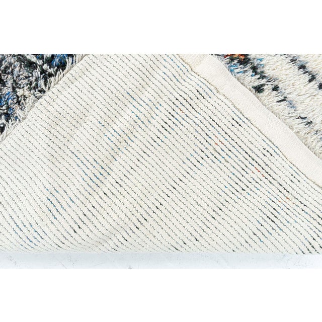 Swedish Rya Rug by Aili Suomi Doris Leslie Blau Collection Size: 4'0" × 5'4" (121 × 162 cm) This captivating Swedish Rya...