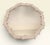 Sculptural White Faux Bois Twig & Branch Wall Mirror, 28” For Sale In New York - Image 6 of 7