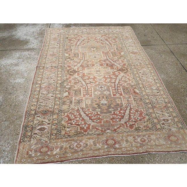 Galerie Shabab Collection Early 20th Century Turkish Sivas Throw Rug For Sale In New York - Image 6 of 8
