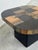 • Width: 70 cm (27.6") • Depth: 70 cm (27.6") • Height: 48 cm (18.9") A striking vintage mosaic slate coffee table dating...