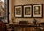 Gold After Camille Bonnard, Venetian Interior & Architectural Views, 1845, Set of 3 For Sale - Image 8 of 9
